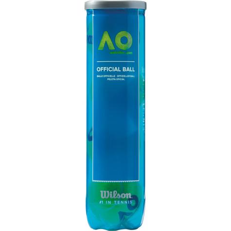 Wilson Australian Open Tennis Balls (4 Ball Can) - main image